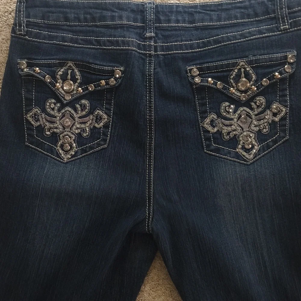 Cato Midnight Blue Straight Leg Jeans - Picture 4 of 4